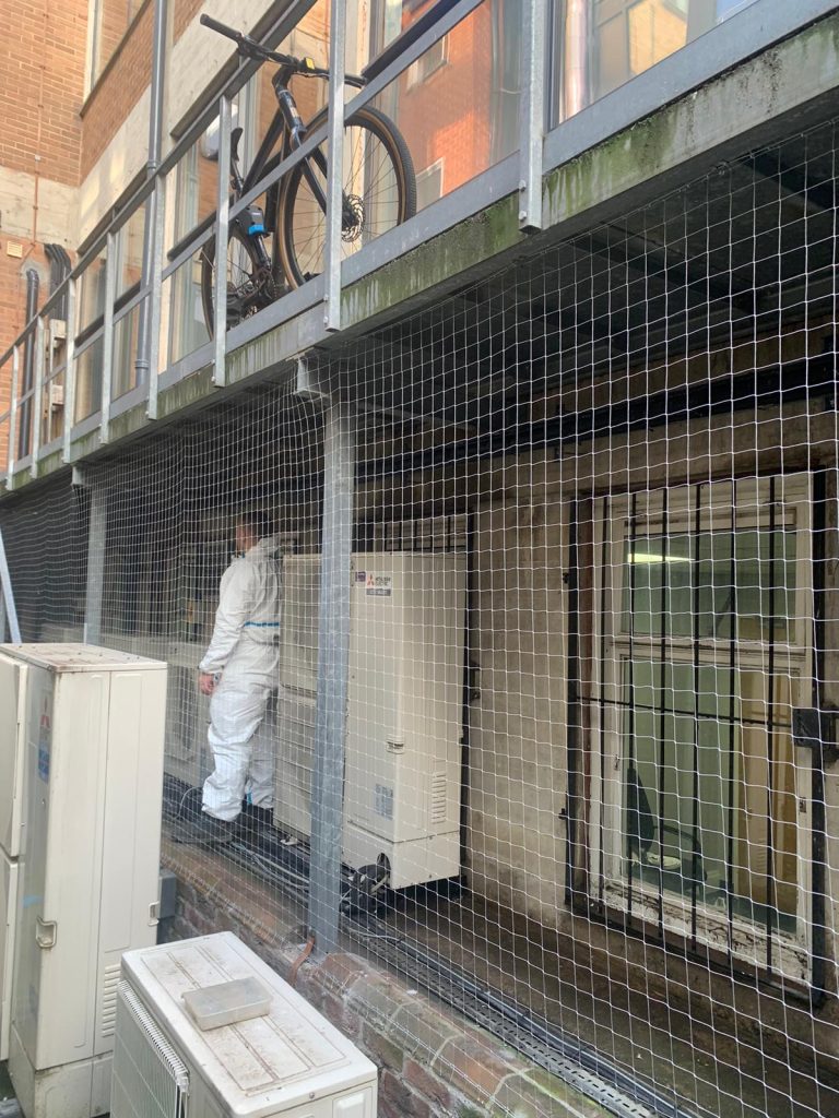 Pigeon netting installations in leeds